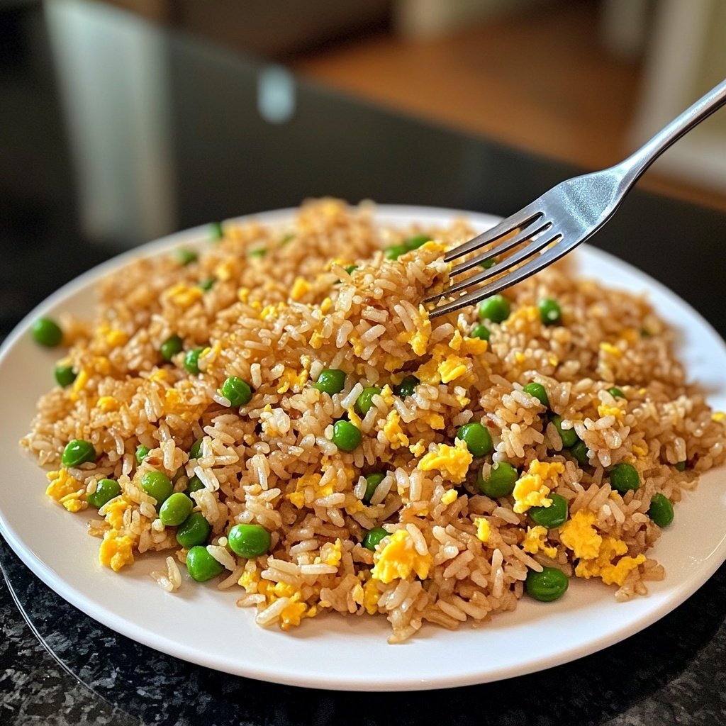 Easy Egg Fried Rice Just Like Chinese Takeout