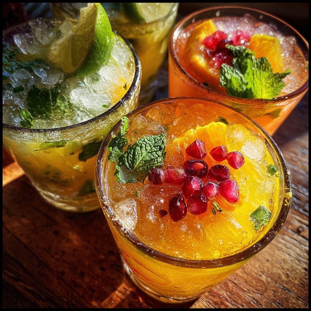 Spring Drinks With Fresh Citrus