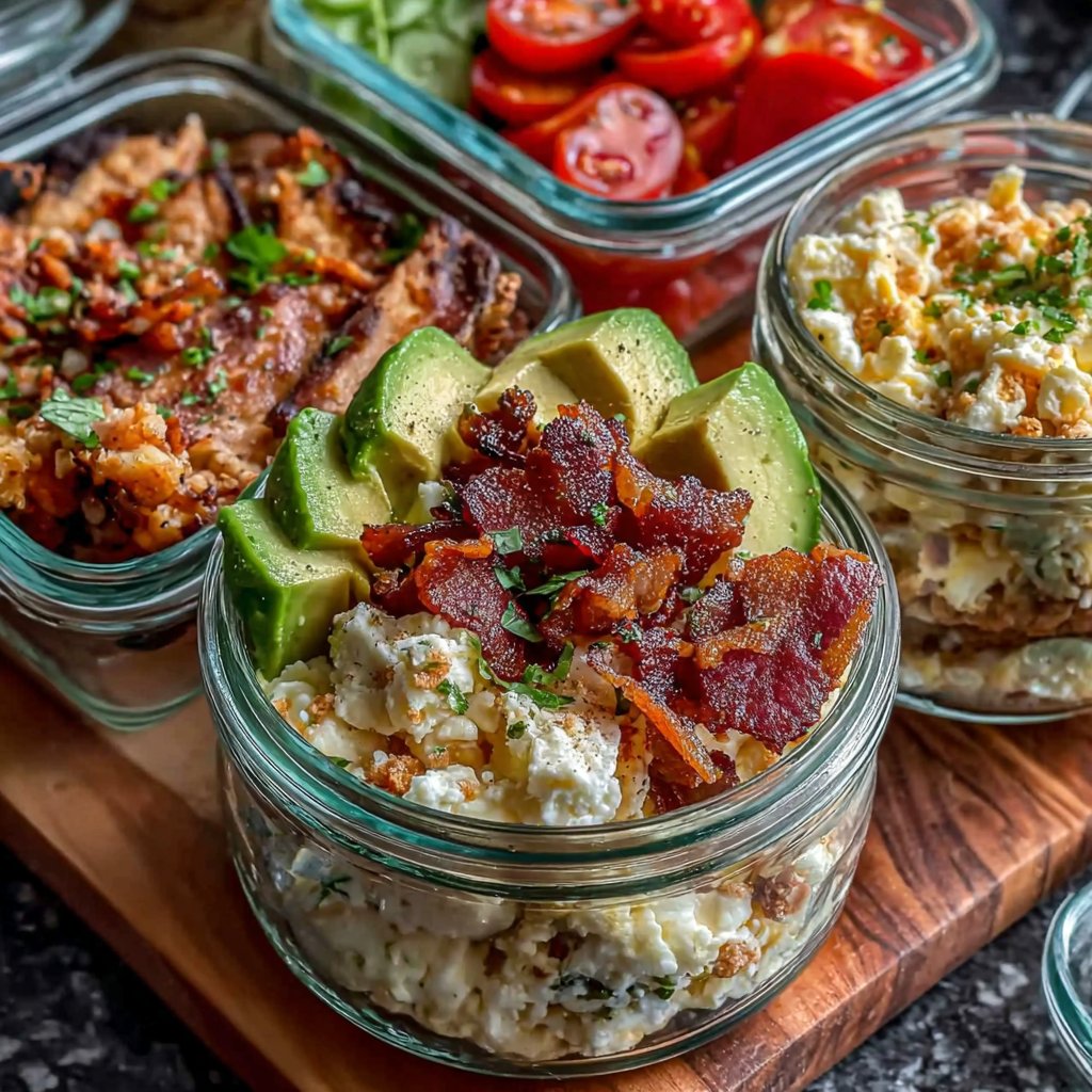 Keto Breakfast Ideas Meal Prep