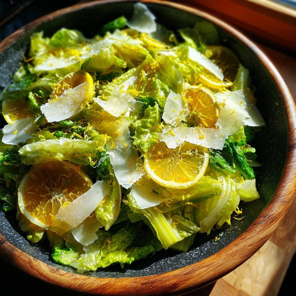 Celery Salad With Parmesan And Lemon