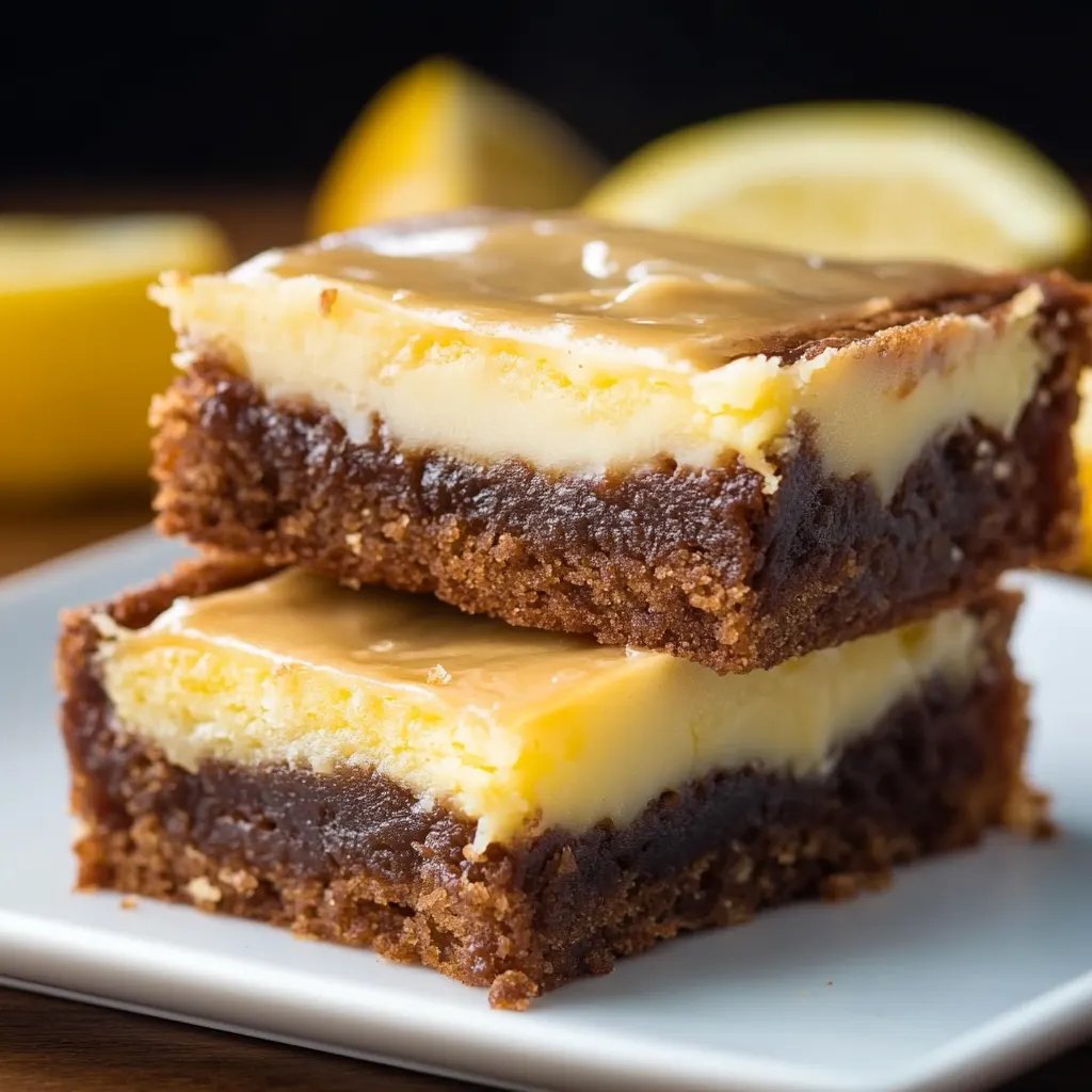 Best Lemon Brownies Recipe