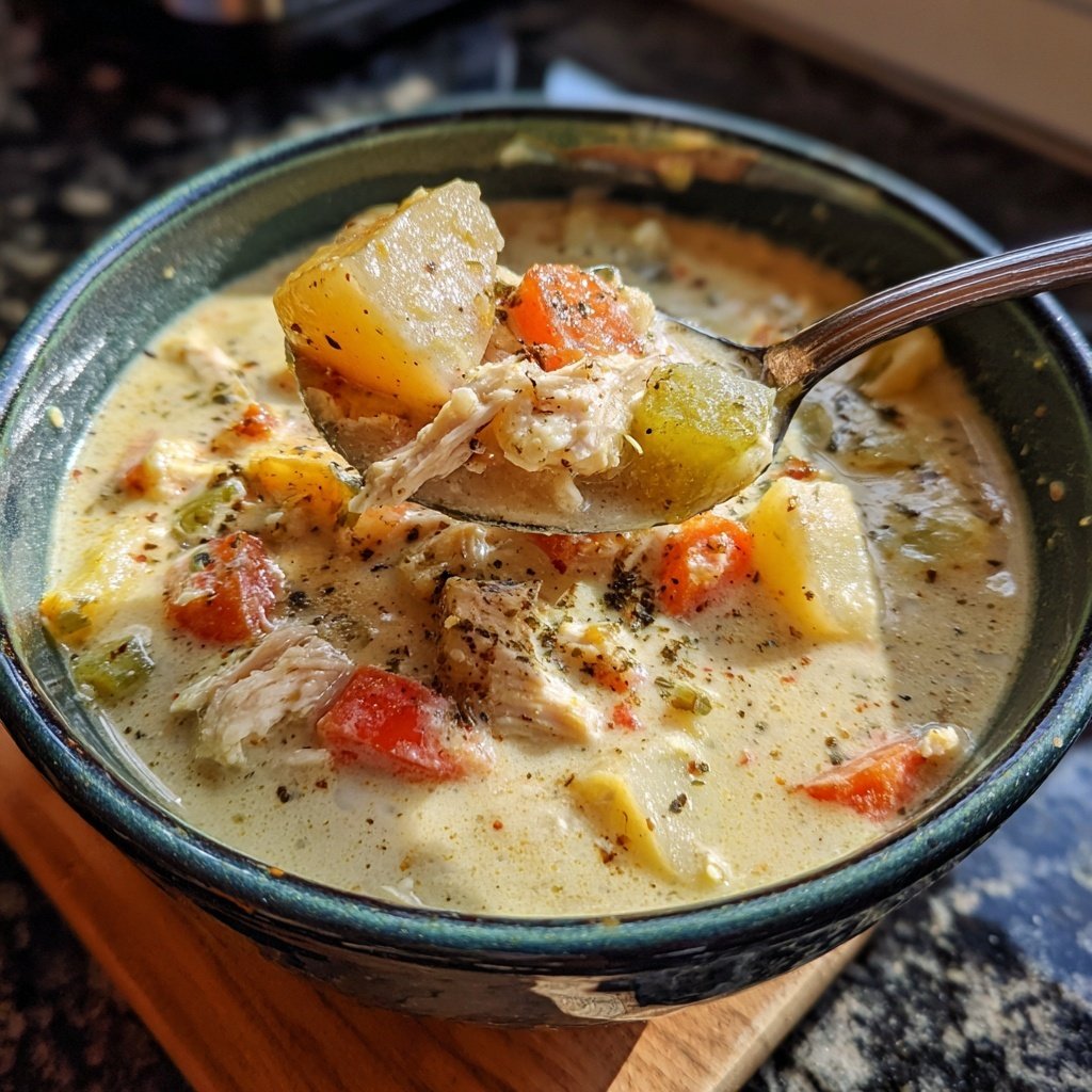Creamy Potato Chicken Chowder