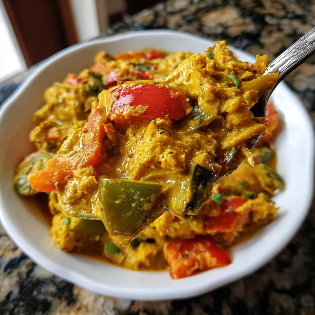 Jamaican Coconut Vegetable Curry
