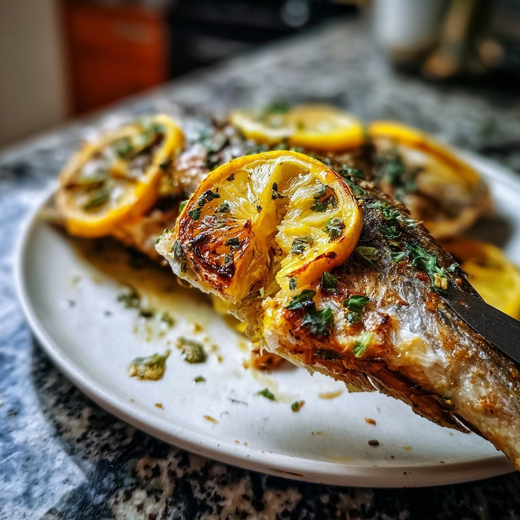 Healthy & Light Lemon Grilled Fish Plate