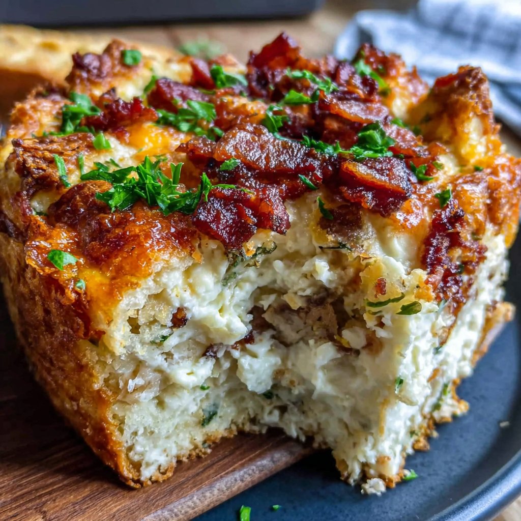 Make Ahead Breakfast Casserole For A Crowd