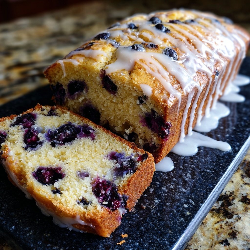 Blueberry Lemon Tea Bread