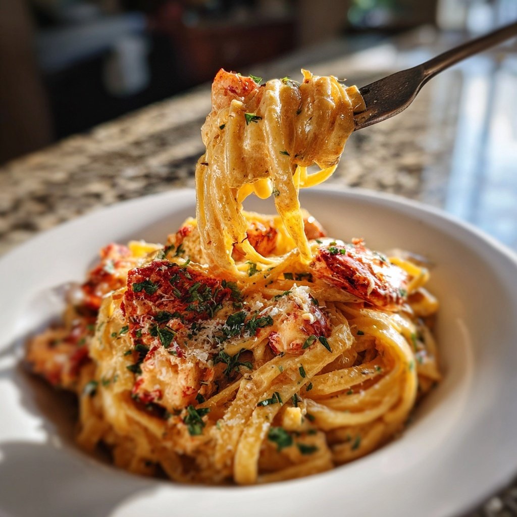 Creamy Lobster Pasta